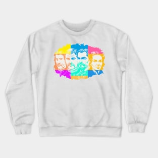 Prominent figures of Ukrainian culture pop-art Crewneck Sweatshirt